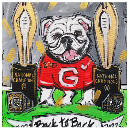 UGA Ornament by Heidi Hensley