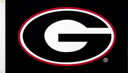 UGA 3' x 5' Applique Super G House Flag