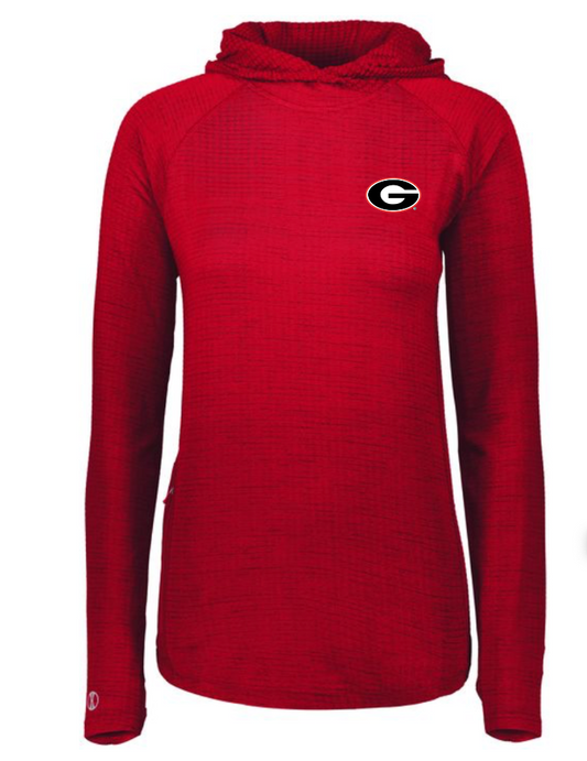 UGA Women's Super G Pullover Hoodie Sweatshirt