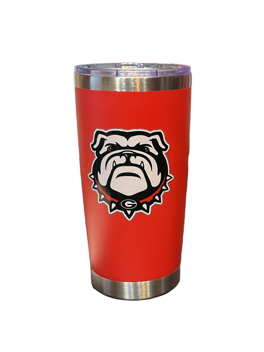UGA 20oz Red Stainless Tumbler