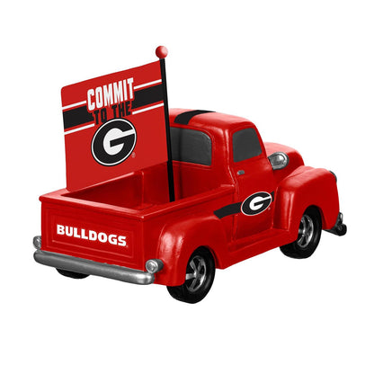 UGA Rally Truck Statue with Flag