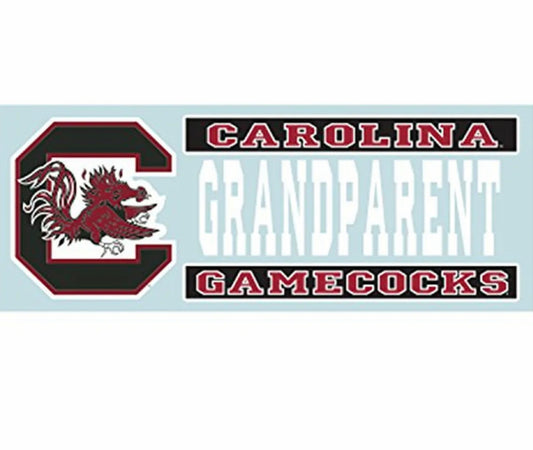 USC Gamecock Rectangle Grandparent 6" Decal