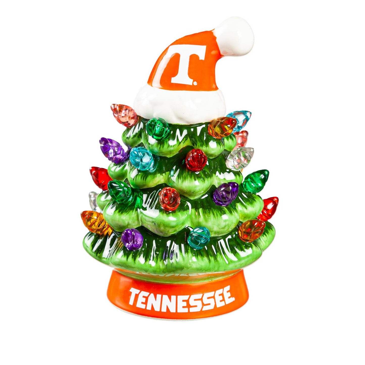 UTN Vols Christmas Tree 4” Ornament Ceramic LED