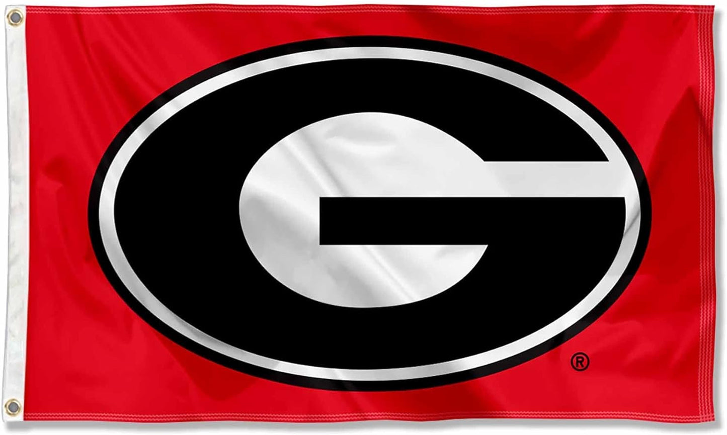 UGA 3' x 5' Applique Super G House Flag