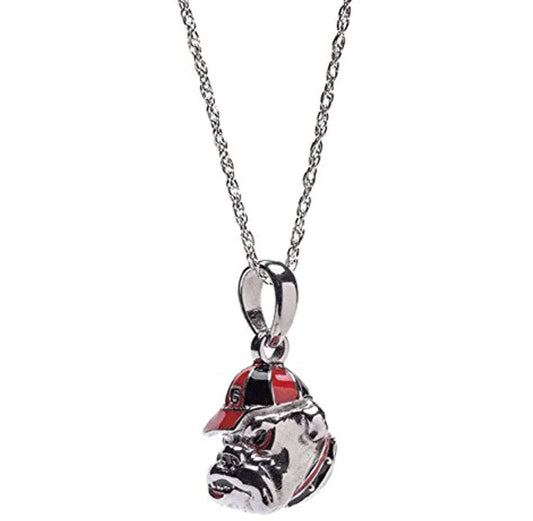 UGA Bulldog Mascot Necklace