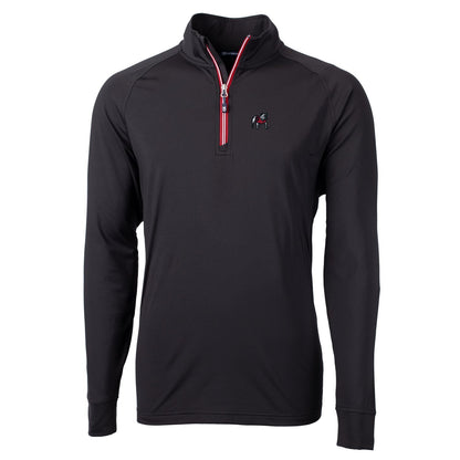 UGA Cutter & Buck Men's Quarter Zip Pullover 25'