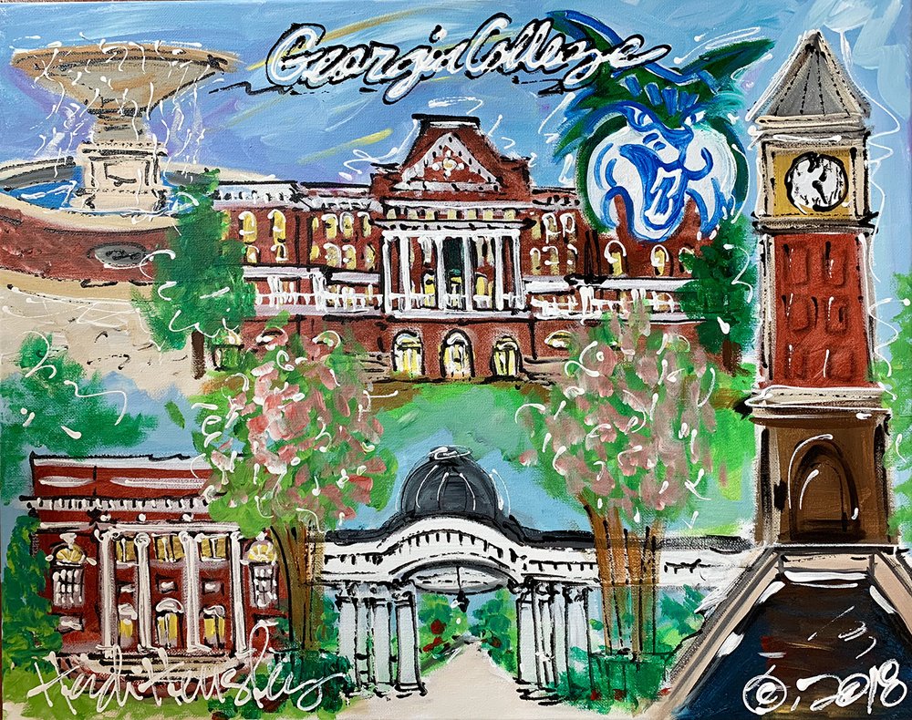 GCSU Ornament"