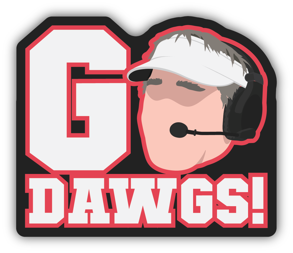 UGA Stickers Northwest