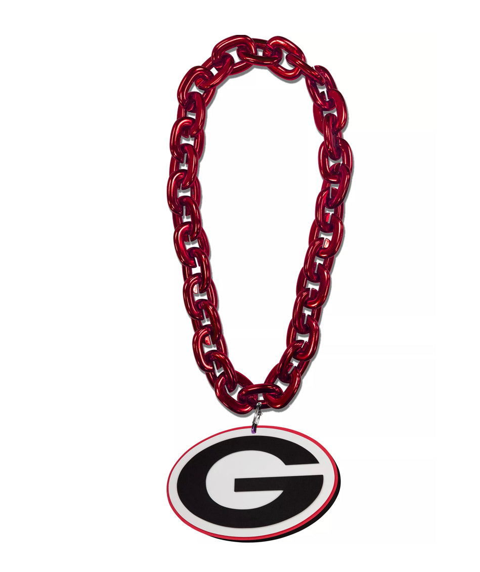 UGA Fanchain red and silver