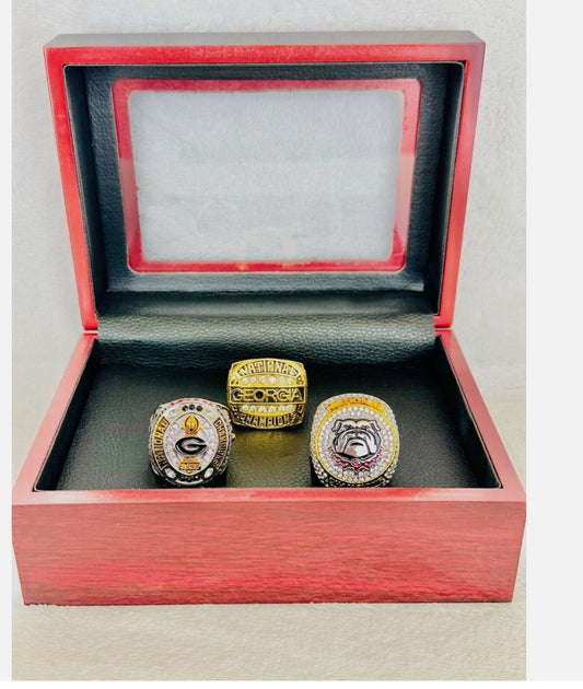 UGA 3 of Championship Ring Set