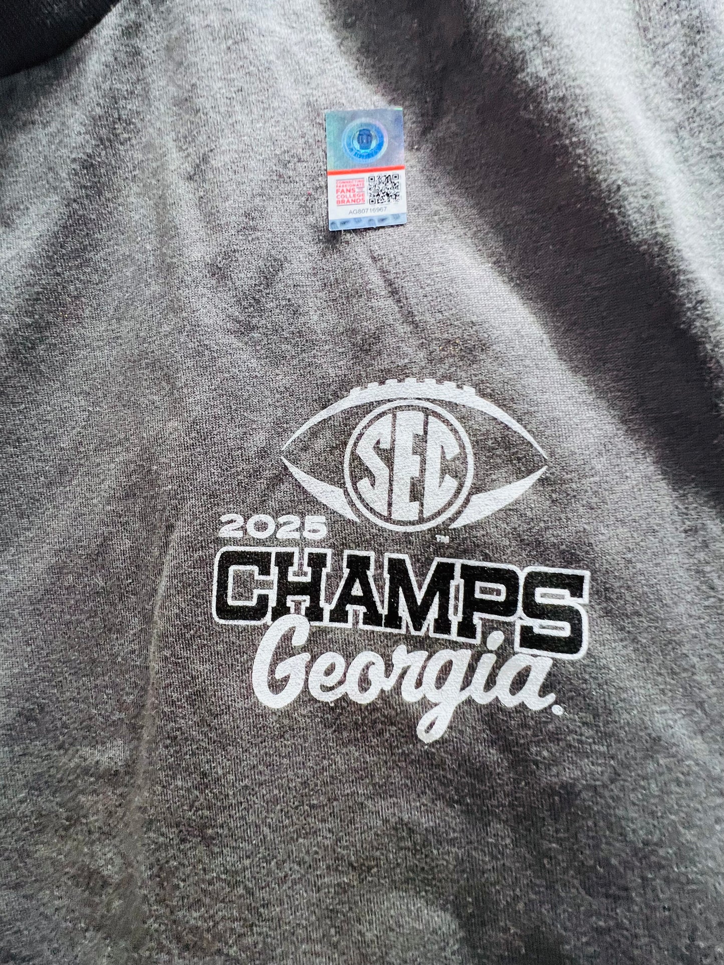 UGA 2025 SEC Championship Mascot T-Shirt