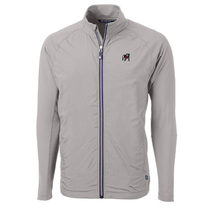 UGA Cutter & Buck Echo Hybrid Men's Full Zip Jacket 25'