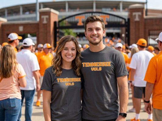 UTN Arch - Tennessee Vols T-Shirt Gray Unisex