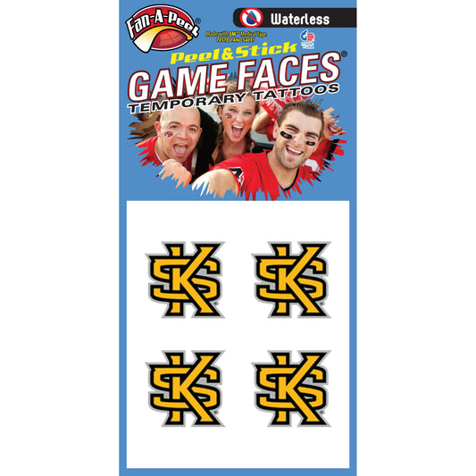 KSU Face Tattoo