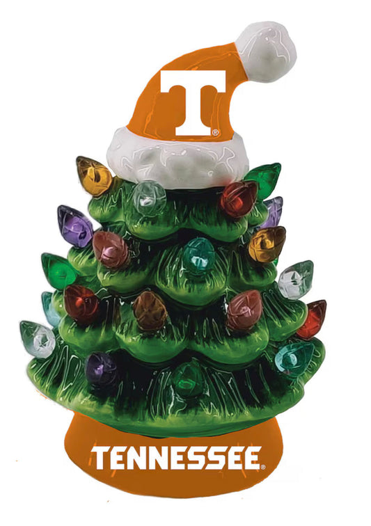 UTN Vols Ornament Ceramic LED Christmas Tree 4”