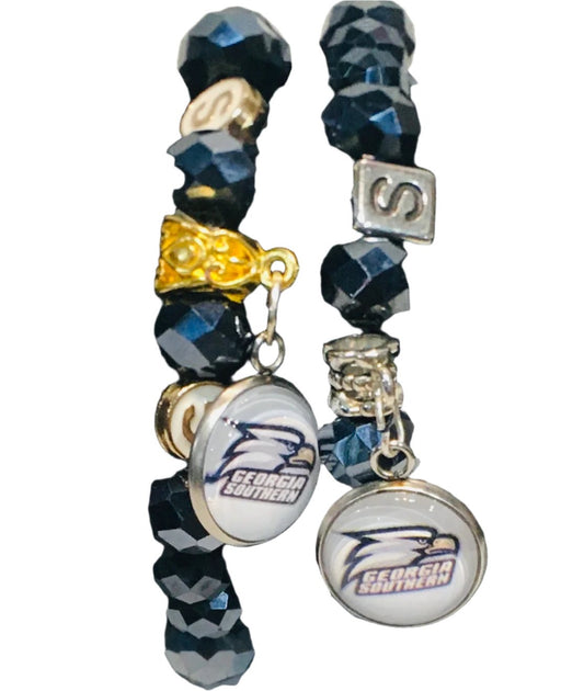 GSU Handmade Beaded Bracelet