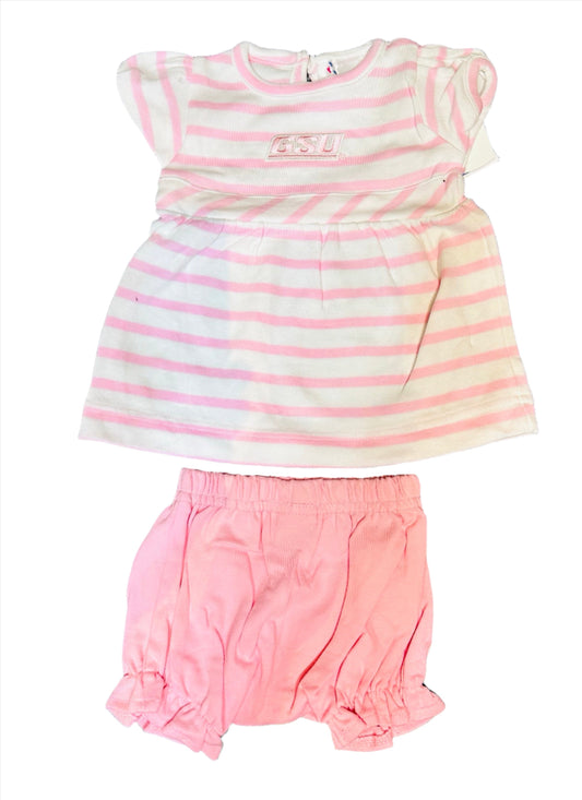 GSU Infant T Shirt & Bloomer Set