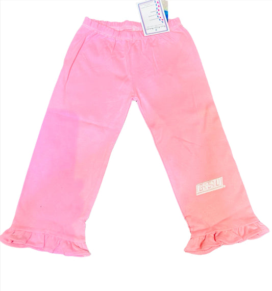 GSU Toddler Pink Frilly Bottom Pant