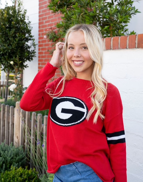UGA Newport Knits Ladies Sweater Super G