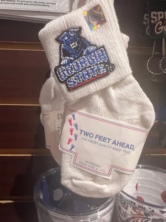 GSU Toddler Anklet Socks