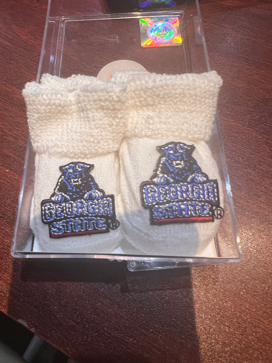 GSU Infant Baby Booties