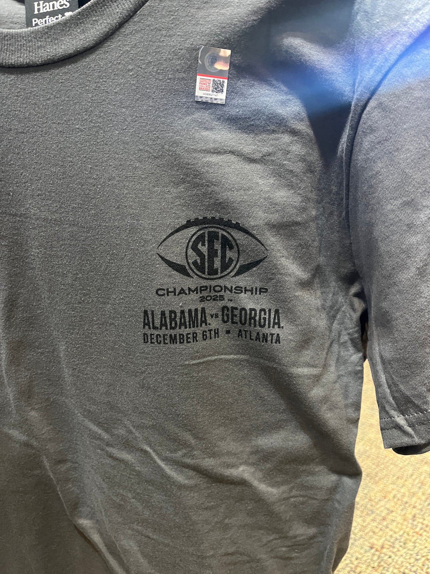 UGA 2025 SEC Championship Gameday T-Shirt