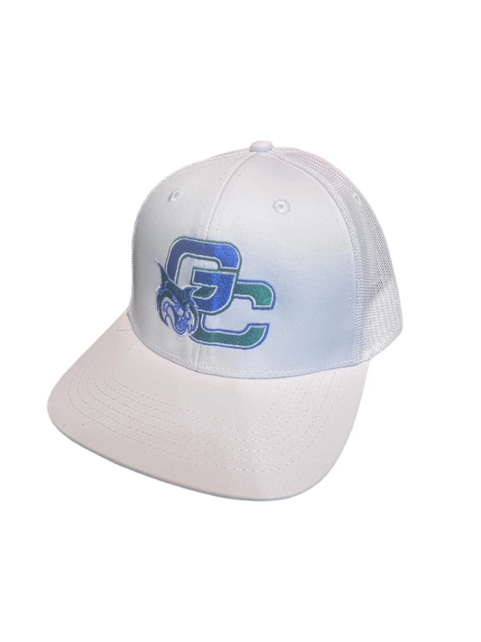 GCSU White Trucker Hat