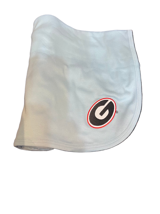 UGA Infant Blanket Blue