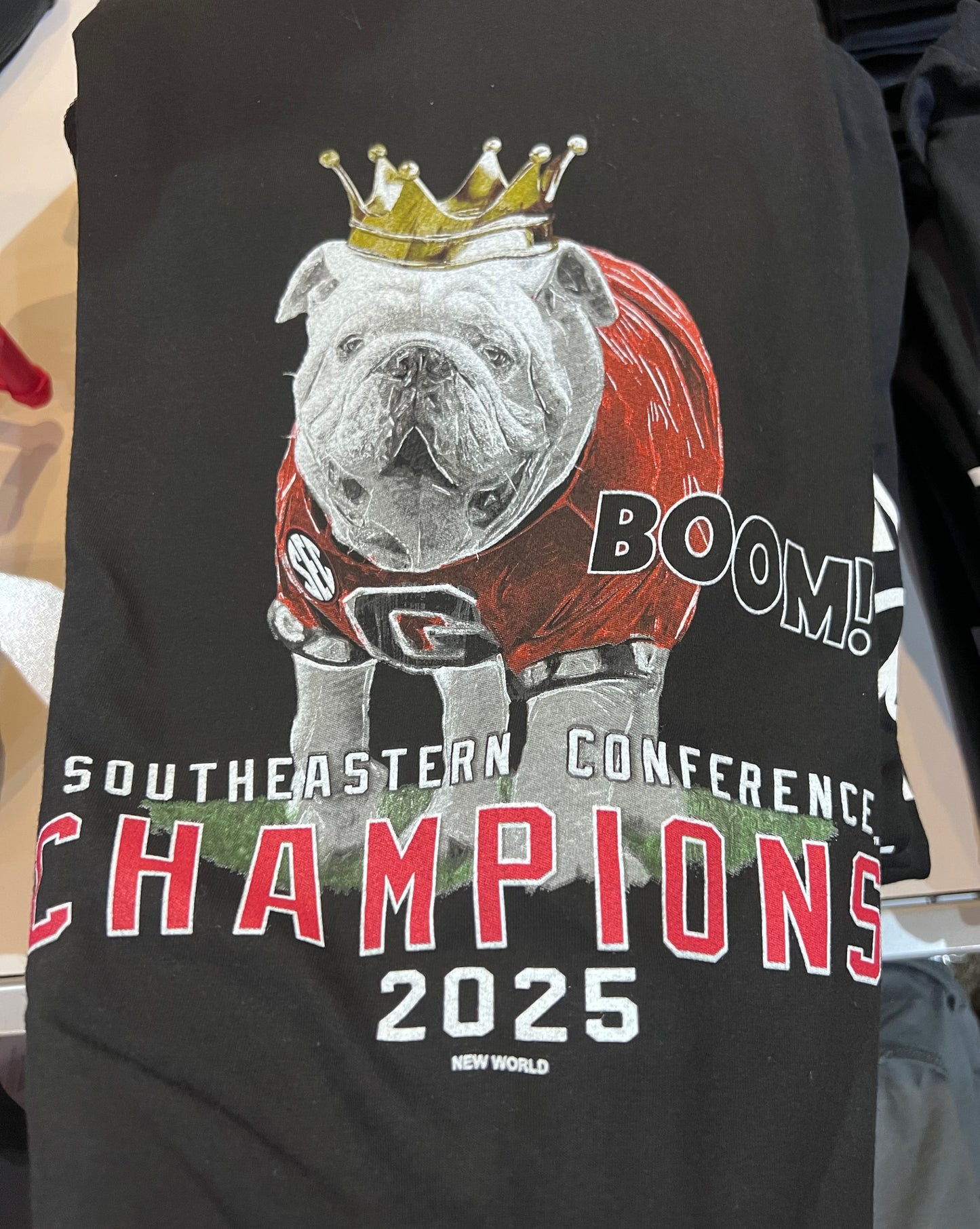 UGA 2025 SEC Championship Mascot T-Shirt
