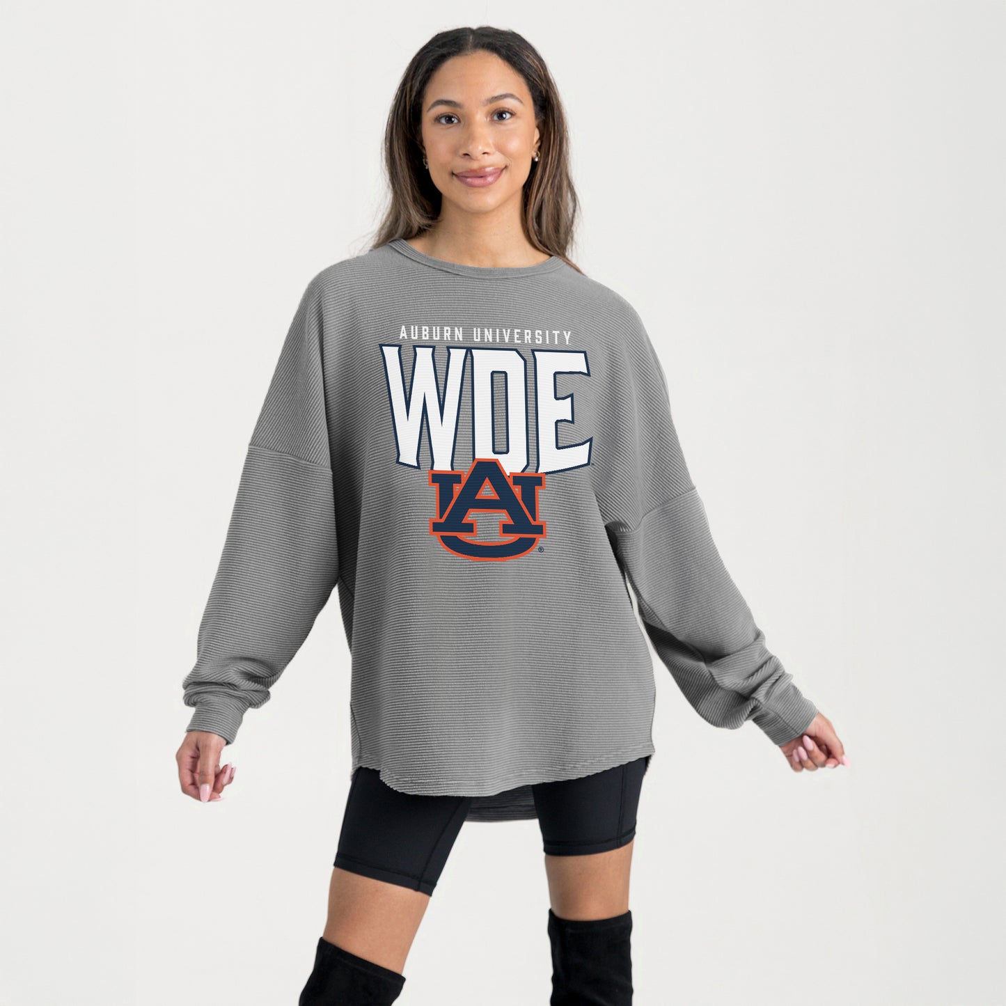 AUB Gameday Couture Vintage Wash corded pullover