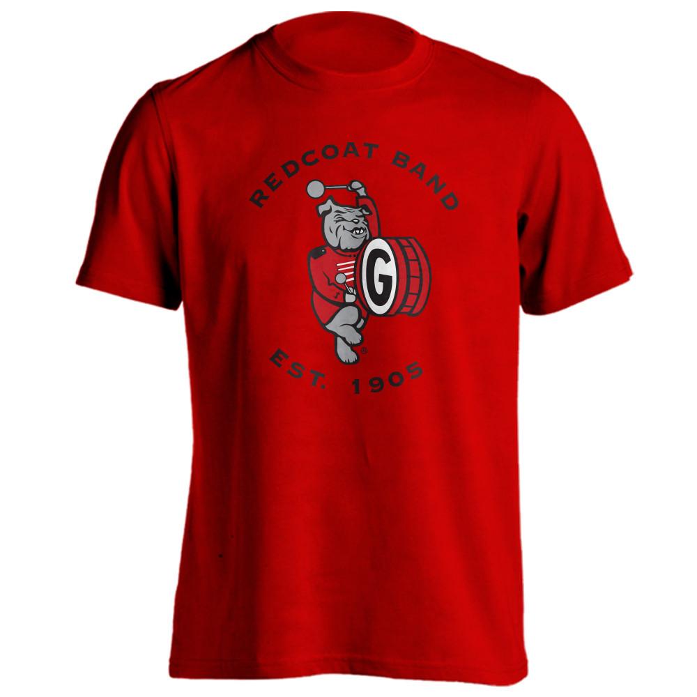 UGA Redcoat Band Logo Unisex Short Sleeve T-shirt