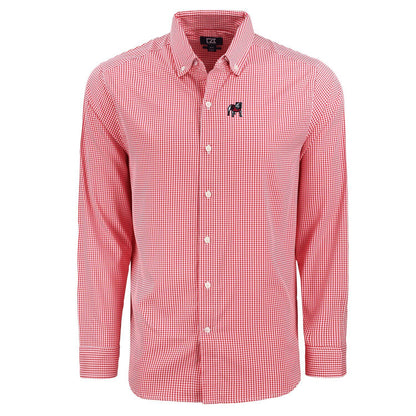 UGA Men's Cutter & Buck Long Sleeve Dress Shirt 25'
