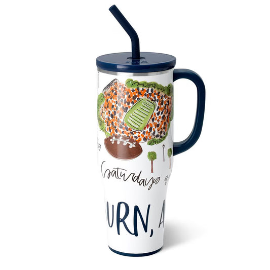 AUB Swig Saturday In Auburn Mega Mug 40oz