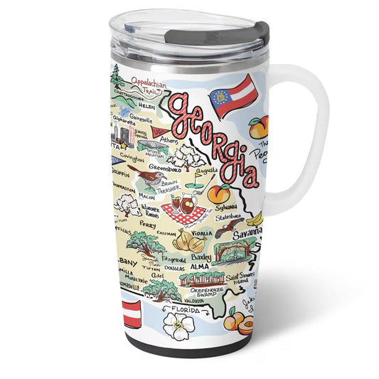 UGA Swig Georgia Travel Mug 22oz