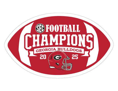 UGA 2025 SEC Champs Auto Magnets