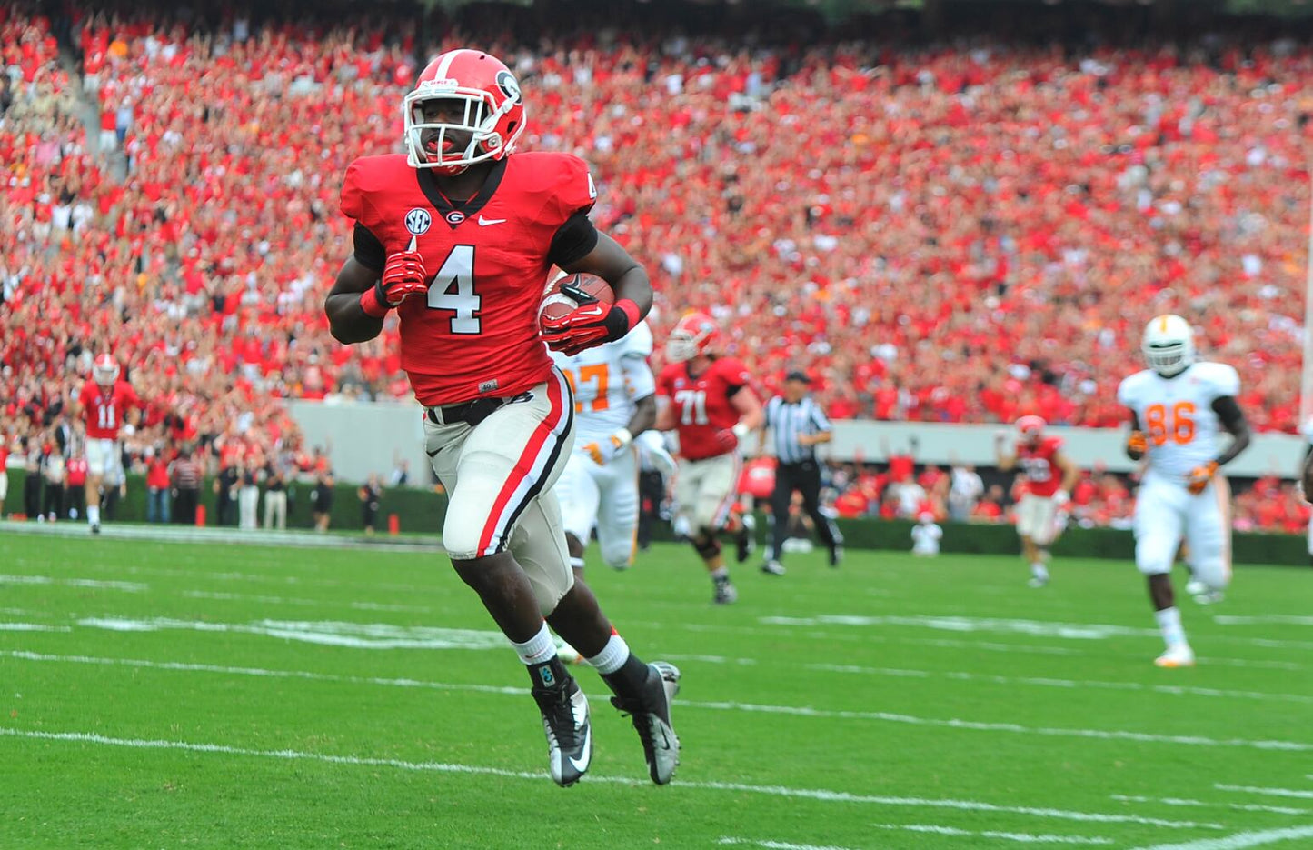 Legend "Keith Marshall" #4 Signature
