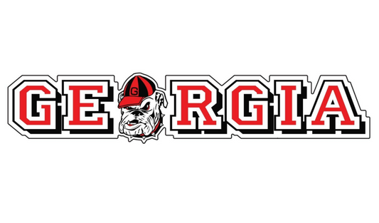 UGA Decal Window Strip