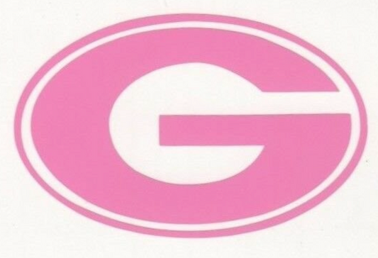 UGA Decal Super G Pink