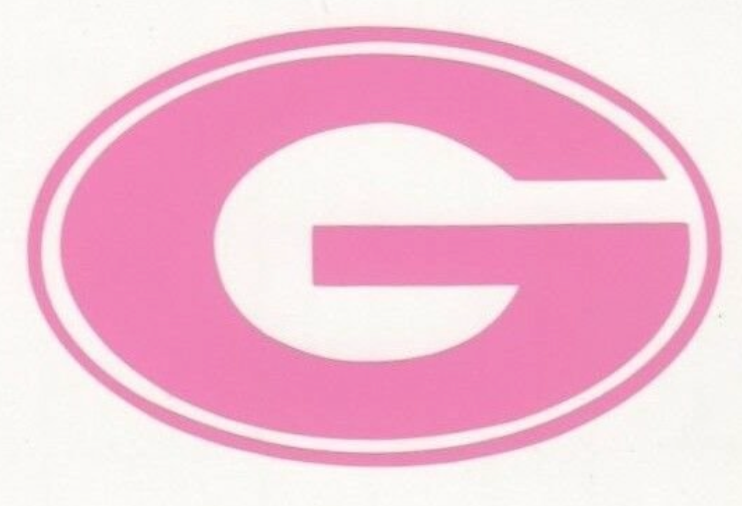 UGA Decal Super G Pink