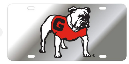 UGA License Plate Mascots