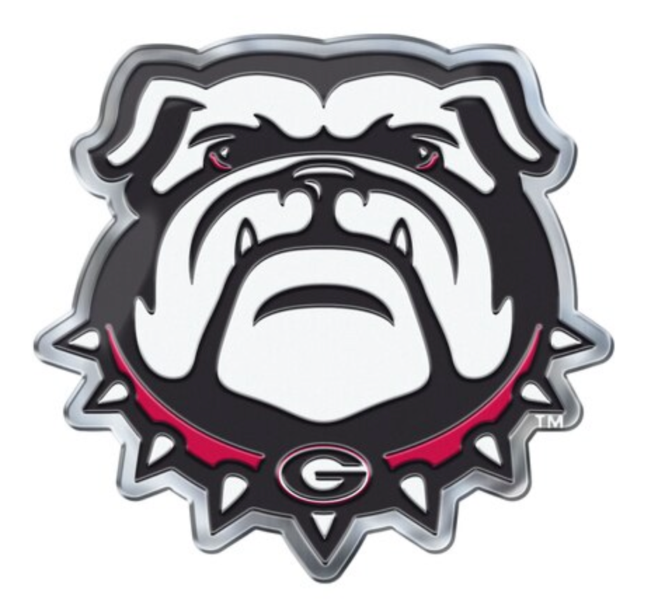 UGA Metal Auto Emblem