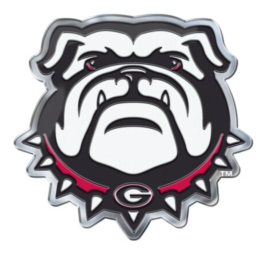 UGA Auto Metal Emblem