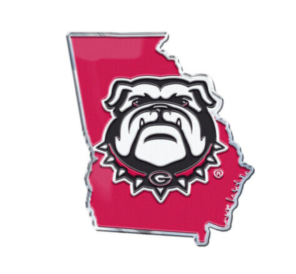 UGA Auto Metal Emblem