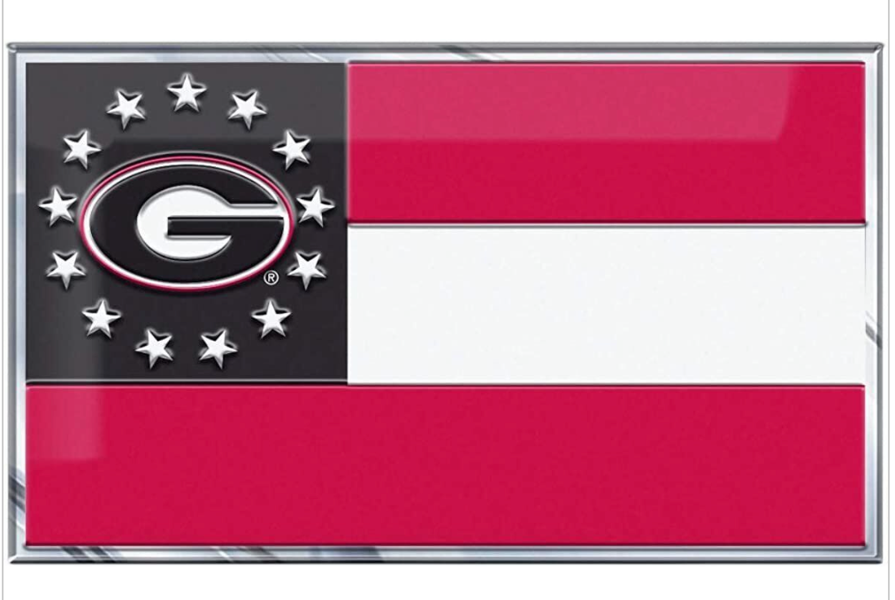 UGA Auto Metal Emblem