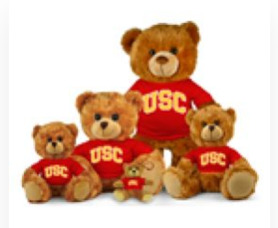 USC Teddy Bear Stuffed Animal