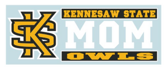 KSU "MOM" Decal