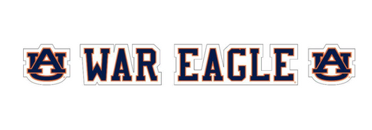 AU Magnet "War Eagle Slogan"