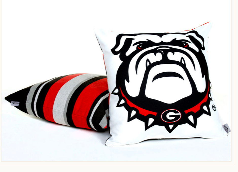 UGA Pillows