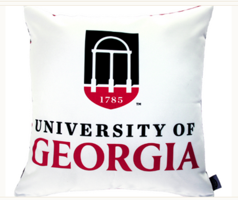UGA Pillows