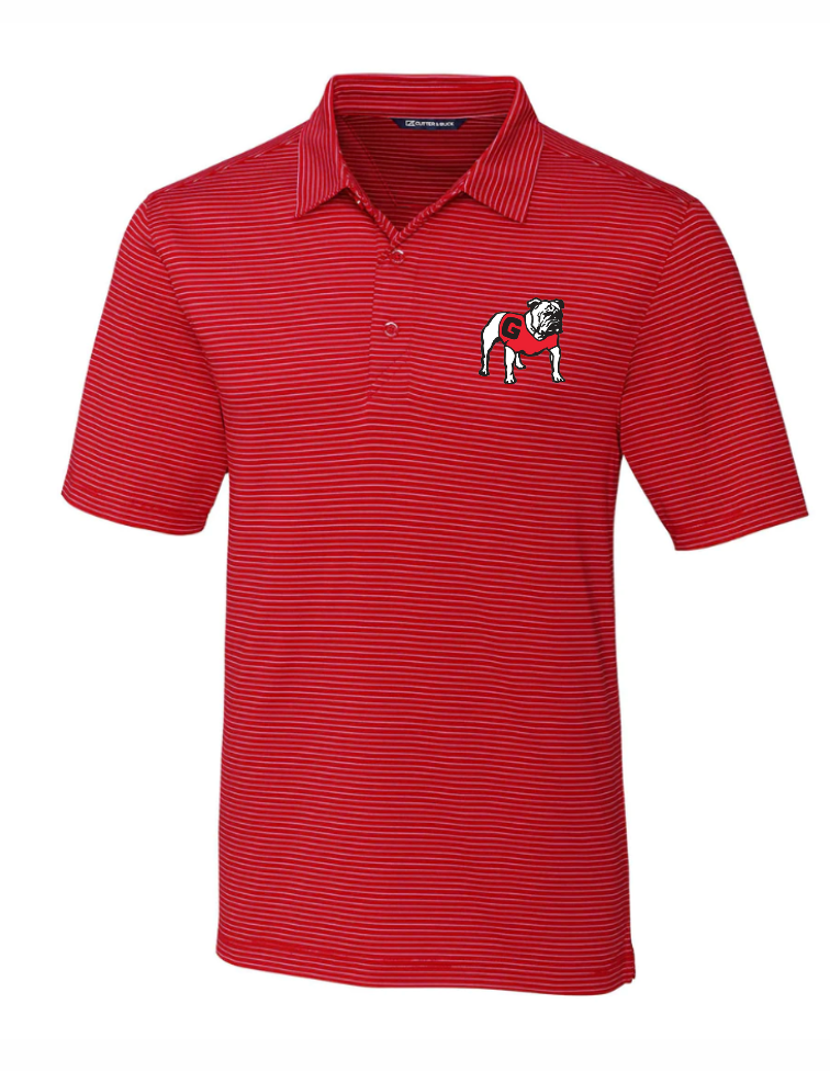 UGA Men's Polo Cutter and Buck 2023